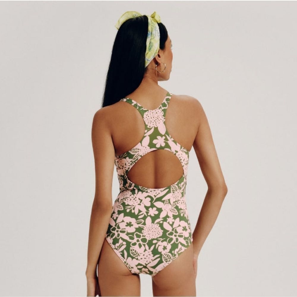 Kt. By Knix Period Swim Sport One-Piece For Teens Tropical Punch Size Xs